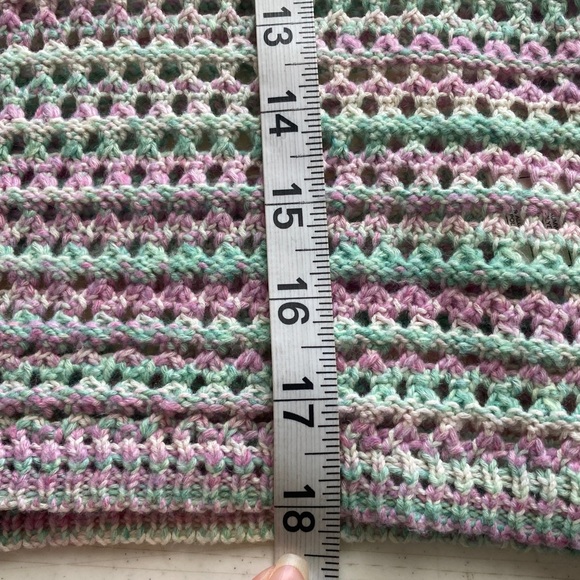 Steve Madden Pastel Striped Knit Sweater - Picture 7 of 7